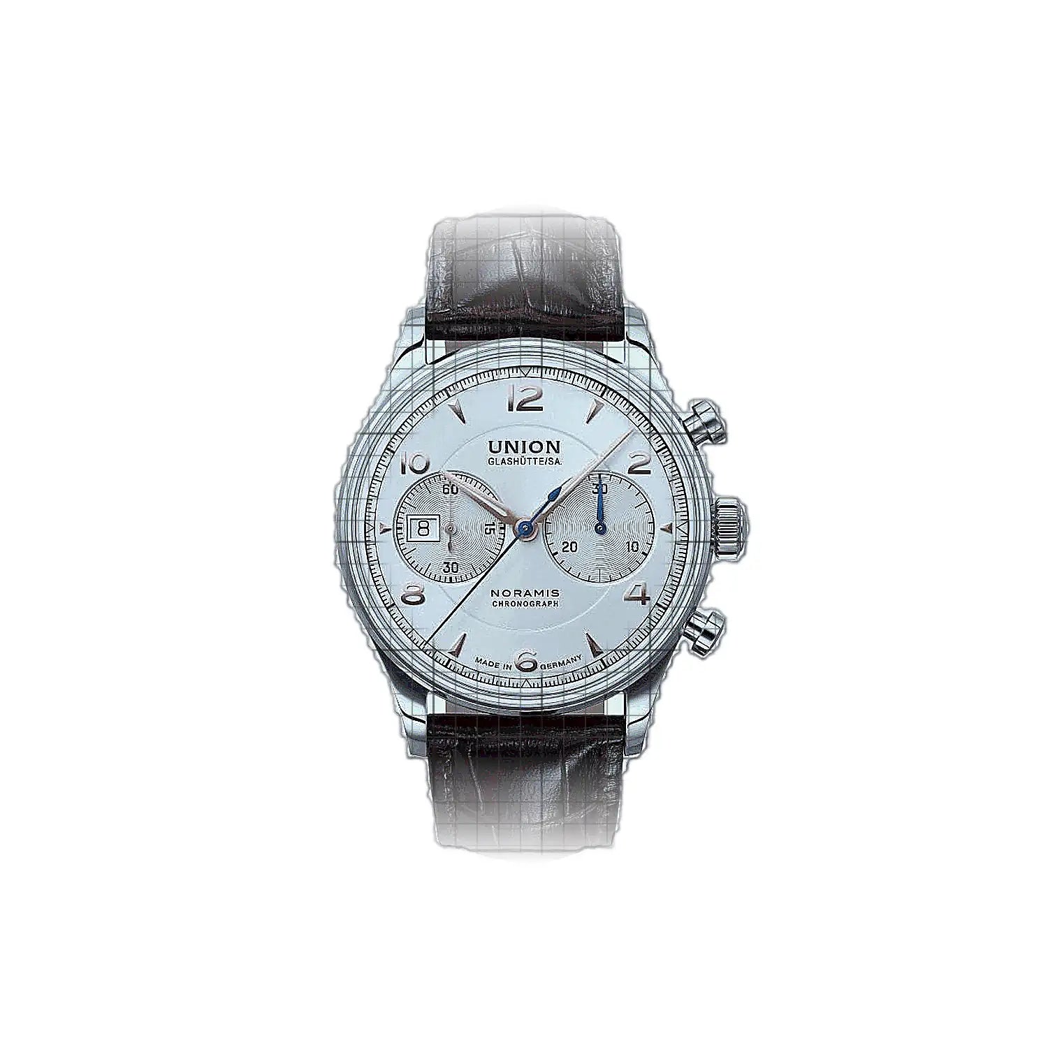 Union_Glashutte-Noramis_Chronograph-D0124271603701-54156-AP-1_7d9e49d1-57ed-4930-83f4-a41b04337c8e.jpg Union Glashütte Noramis Chronograph 42mm White - Image 1