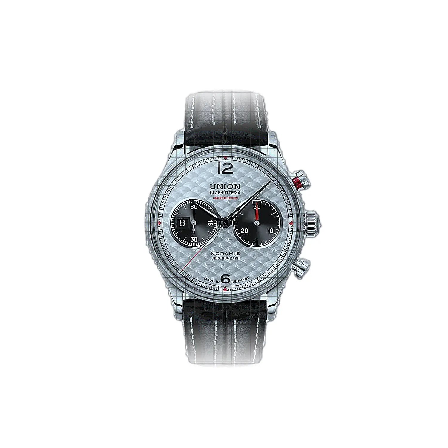 Union_Glashutte-Noramis_Chronograph_Limited_Edition_Sachsen_Classic_2025-D0124271603209-54170-AP-1_8bea8700-8ef9-4cf2-86d9-8a541e42fd26.jpg Union Glashütte Noramis Chronograph Limited Edition Sachsen Classic 2025 42mm Silver - Image 1
