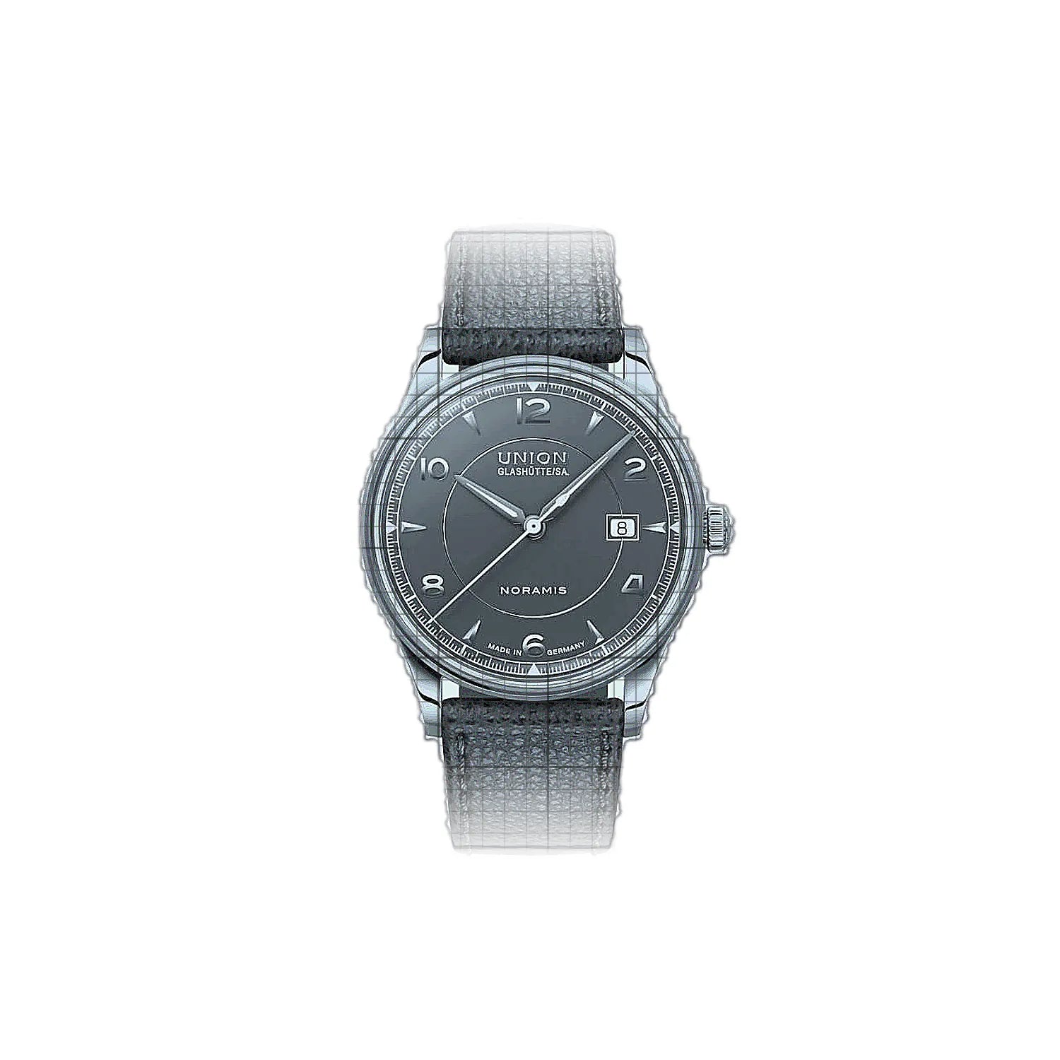 Union_Glashutte-Noramis_Datum-D0164071608700-54130-AP-1_f7d35e75-b3d7-42b4-877a-248fb52eb764.jpg Union Glashütte Noramis Datum 40mm Grey - Image 1