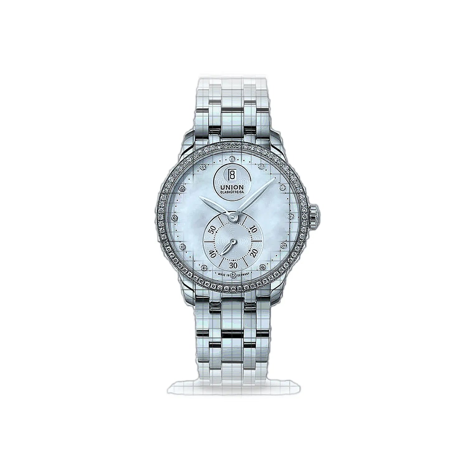 Union_Glashutte-Seris-D0132286111600-54181-AP-1_8cf686ce-5c89-4989-9f8d-eb7e782533ad.jpg Union Glashütte Seris 36mm Mother of pearl - Image 1