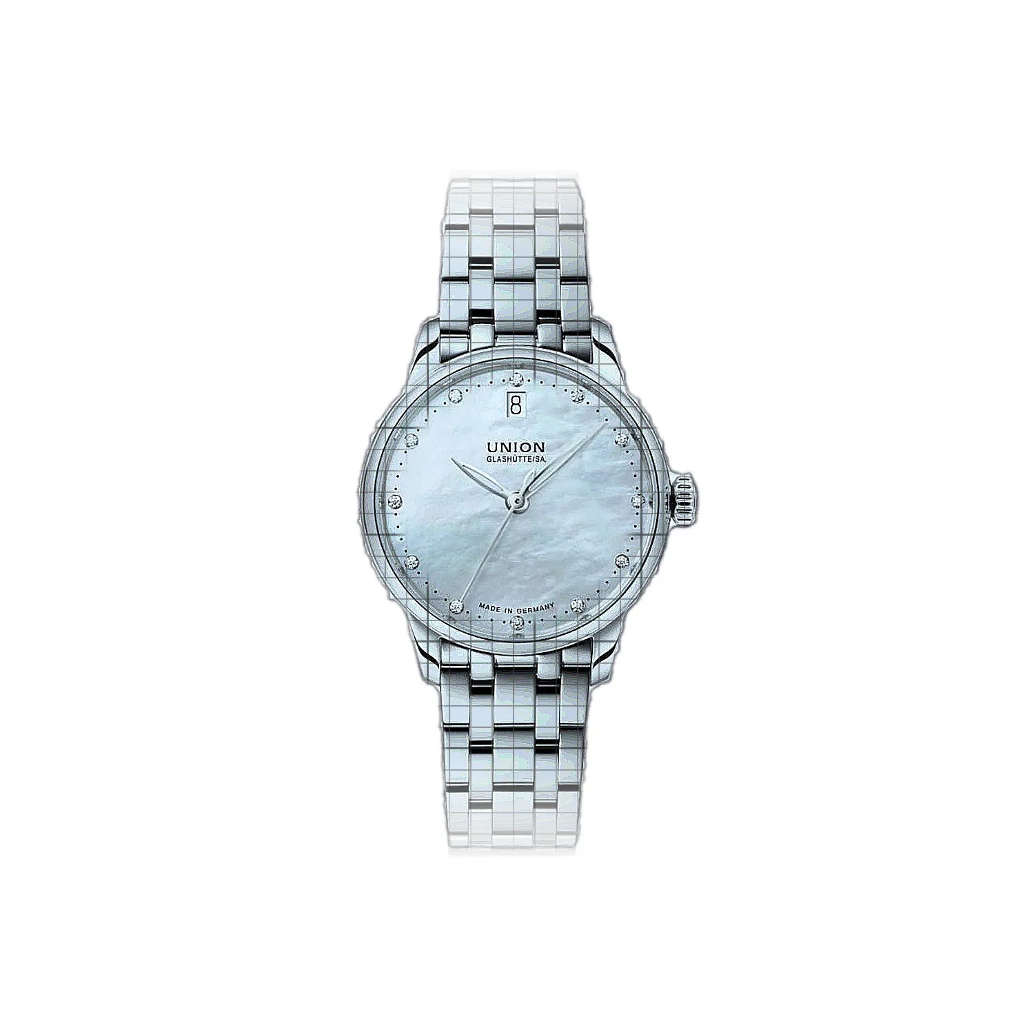 Union_Glashutte-Seris_Date-D0132071111600-54138-AP-1_33c7ec7a-6311-4315-bd39-42883defab44.jpg Union Glashütte Seris Date 33mm Mother of pearl - Image 1