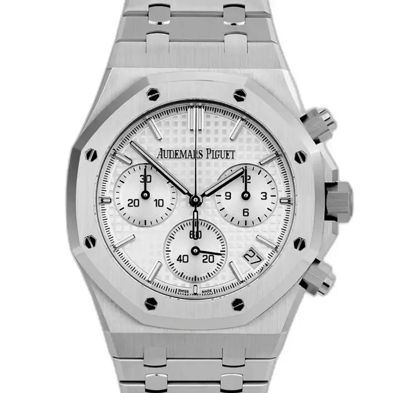 audemarspiguet-royaloak-26240stoo1320st03-49646-1 Audemars Piguet Royal Oak Automatic Silver 41mm - Image 1