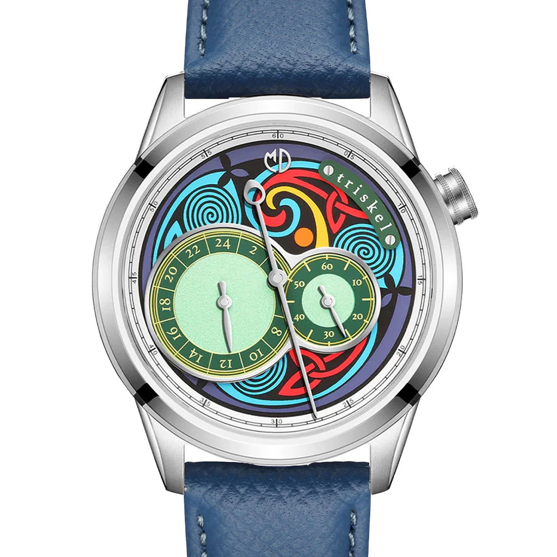 mdwatches-triskel-sntrs-46505-1.jpg MD Watches Supernatural Triskel Automatic Multicolored 40mm - Image 1