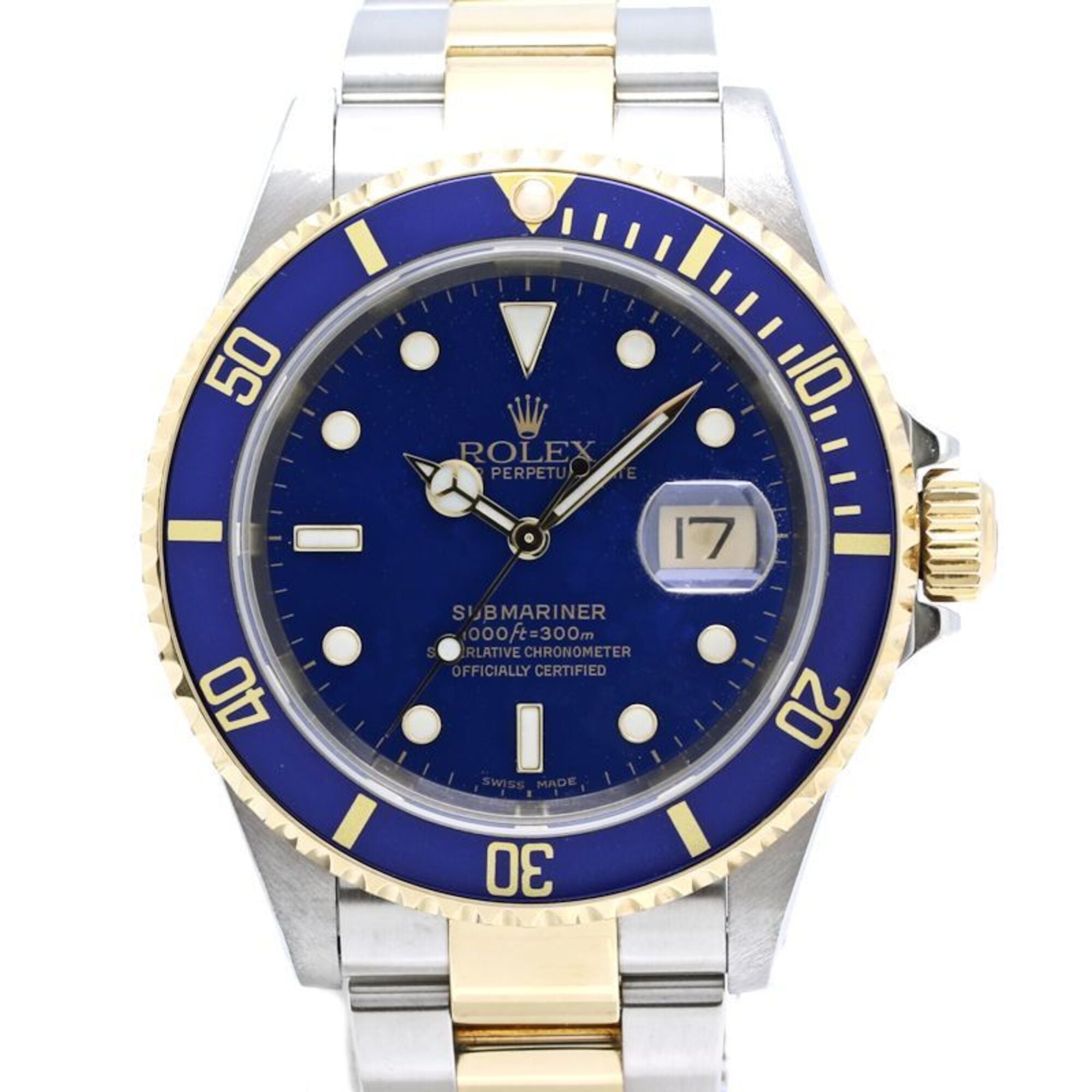 2000_0718a9e5-2095-4cbc-8a7e-28a6d4bfd2e3.jpg ROLEX Submariner Date Blue 16613LB 40546 - Image 1