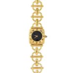 Gucci Horsebit 6400L GP Quartz Watch