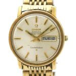 OMEGA Constellation Day Date Cal 751 Gold Plated Automatic Mens Watch 168.016 Vintage