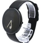 OMEGA Art Collection Ceramic Leather Quartz Mens - Image 2