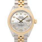 Rolex Datejust 10P Diamond 28mm White shell