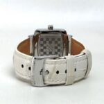 Louis Vuitton Q221J Quartz Wristwatch Silver Wine red Based - Image 5