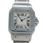 Cartier Santos Galbee SM 24mm Ivory - Image 2