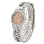 Hermes Clipper CL4 210 Wo Date Display Pink Quartz - Image 2