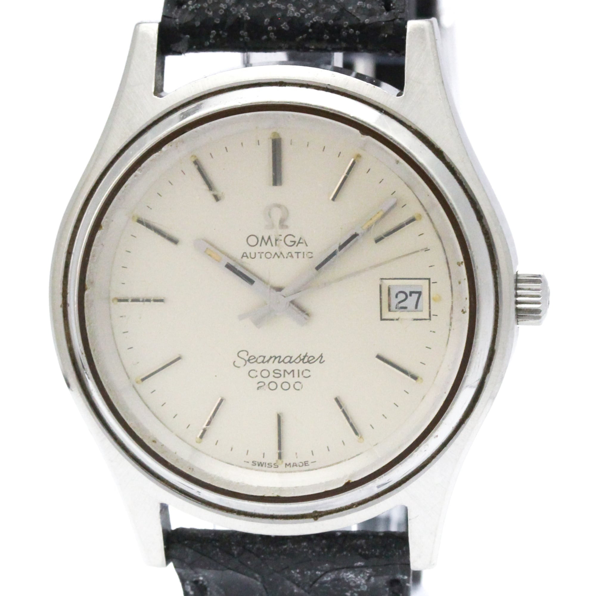2000_5d16303e-b038-4f1e-abeb-e18abe352bb5.jpg OMEGA Seamaster Cosmic 2000 Cal 1012 Steel Automatic Mens 166.128 - Image 1