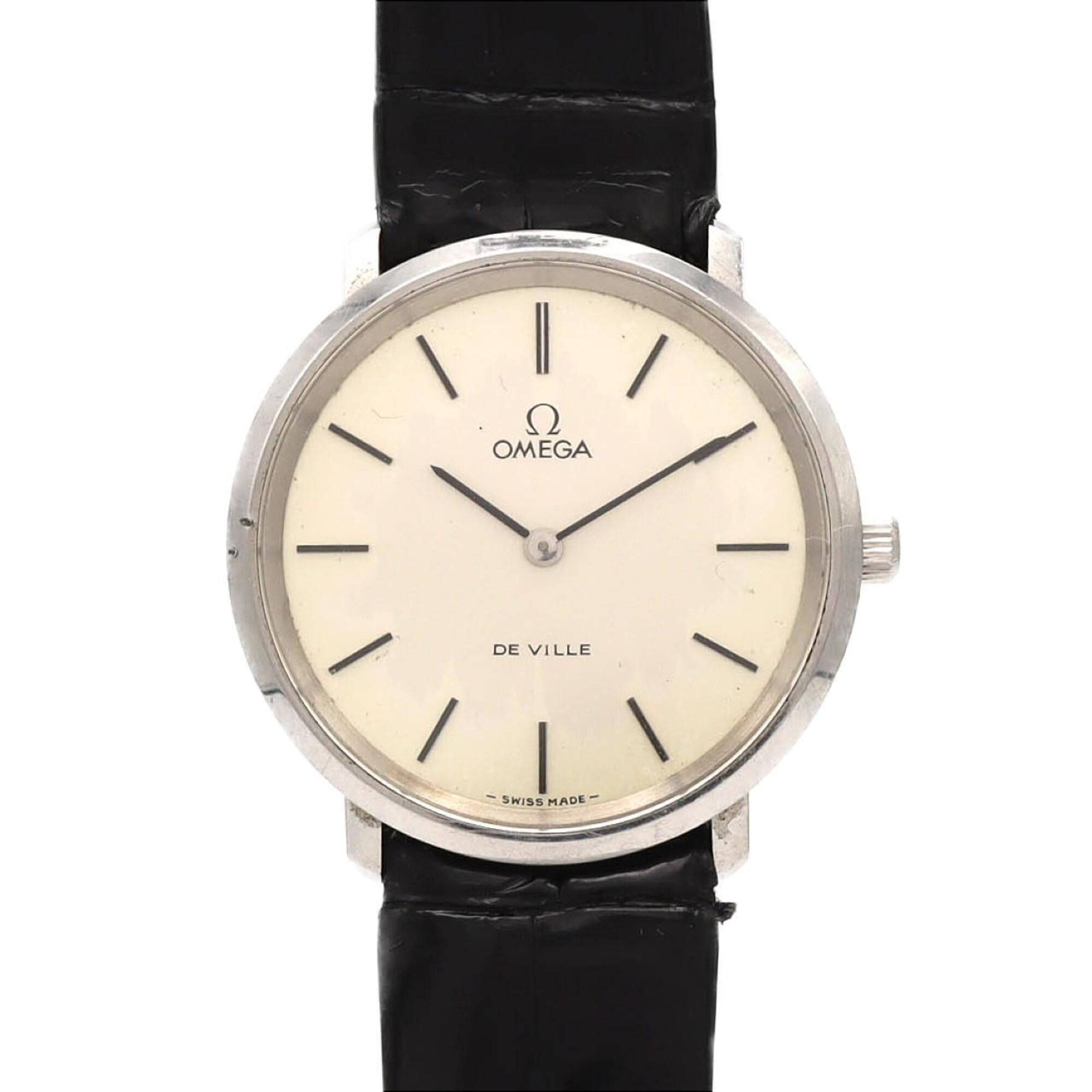 2000_7951211e-c130-492e-9b28-4db548513880.jpg Omega De Ville Stainless Steel Watch, Manual Winding - Image 1