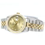 Rolex Datejust 10P Diamond 36mm Champagne - Image 3