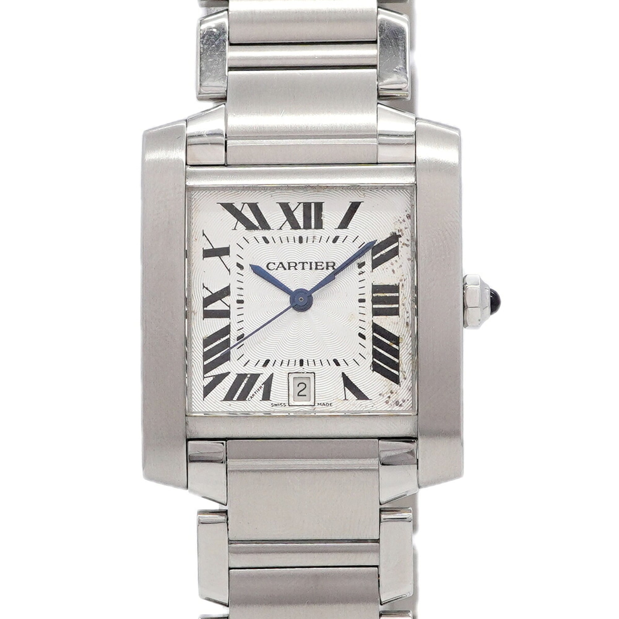 2000_90c97711-907e-4f18-b982-8dd7bf41629b.jpg Cartier Tank Française LM 28mm Silver - Image 1