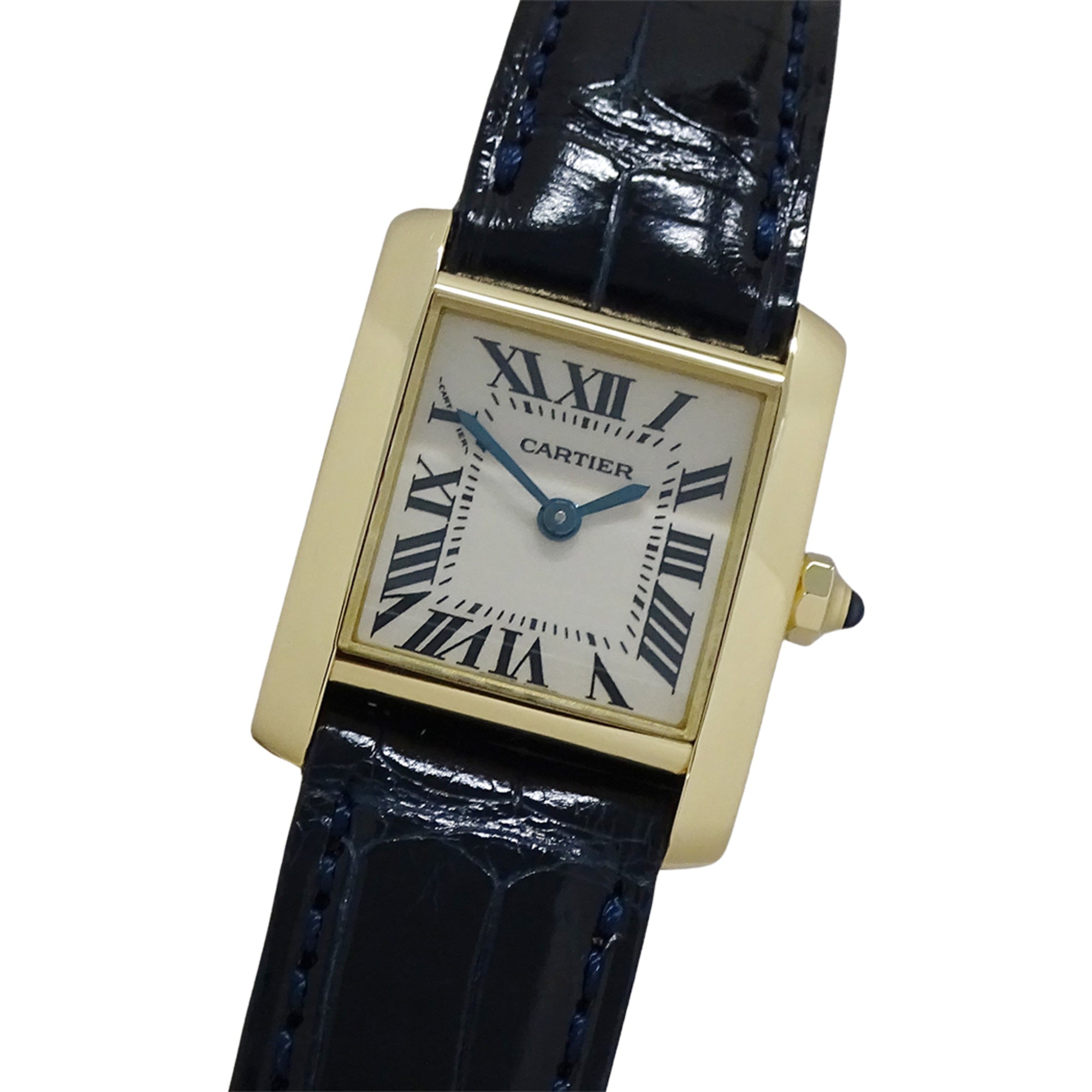 2000_940b85cf-0ddd-4ccf-8da7-fe1413c119cc.jpg Cartier Tank Française SM 20mm Ivory - Image 1