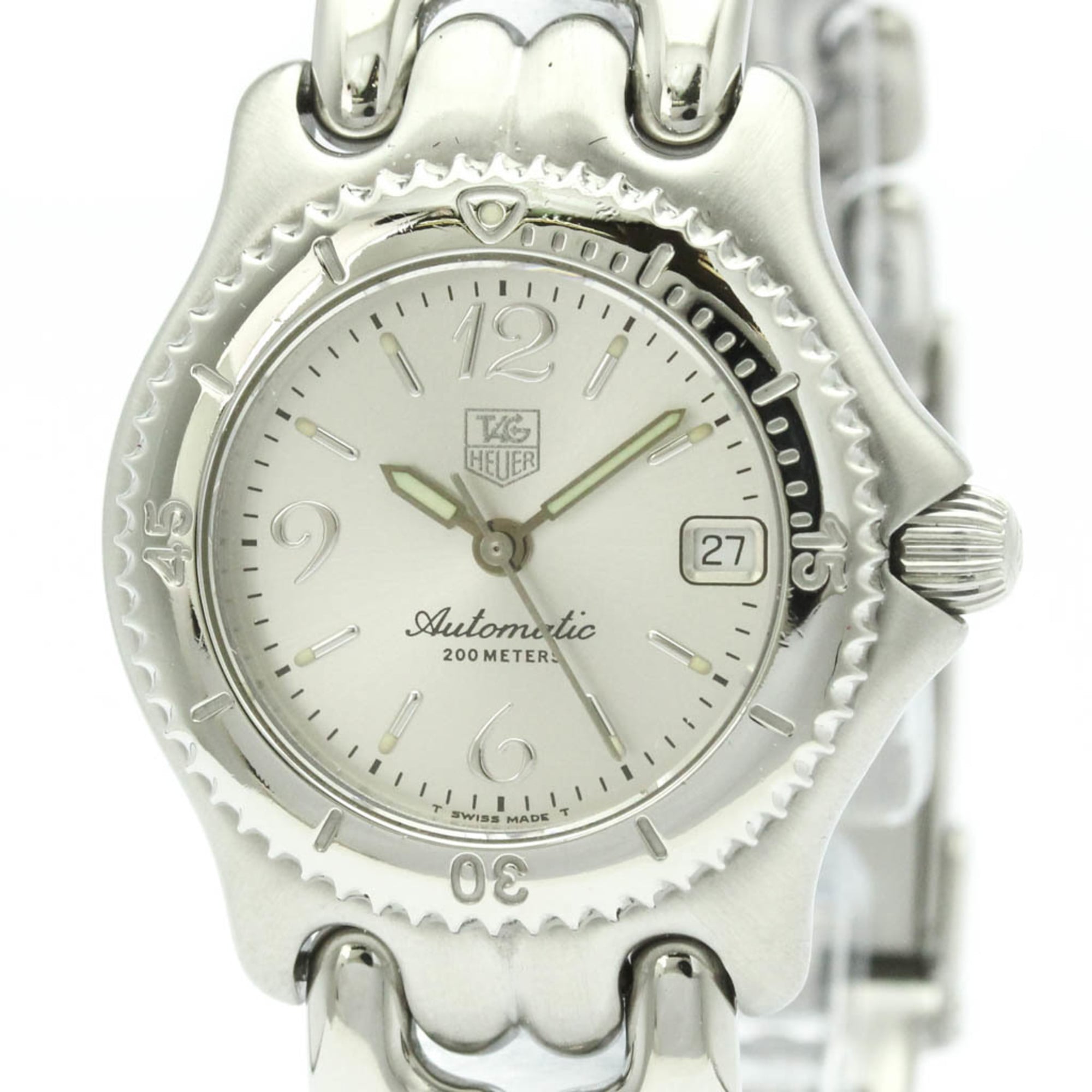 2000_9cef5ae3-b55d-4d6b-8572-45f3bd1053d1.jpg TAG HEUER Sel Professional 200M Steel Automatic Ladies WG2310 - Image 1