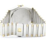 OMEGA Constellation 18K Gold Steel Quartz Mens Watch 396.1070 - Image 5