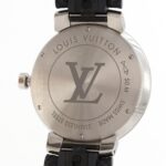 Louis Vuitton Tambour Slim Monogram Q1DM0 SS Quartz Watch - Image 5