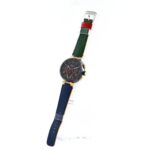 Louis Vuitton Tambour Chrono Damier Cobalt V Rainbow PVDxPG LIMITED QA129 SSxPG Automatic - Image 2