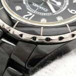Chanel J12 Diamond H2569 Black Dial Wo - Image 7