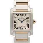 Cartier Tank Française MM 25mm Silver