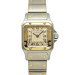 Cartier Santos Galbee SM 23mm Ivory