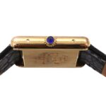 Cartier Must Tank Vermeil Trinity Ladies Watch, 3 Colors, SV925, Manual Winding Watch - Image 6