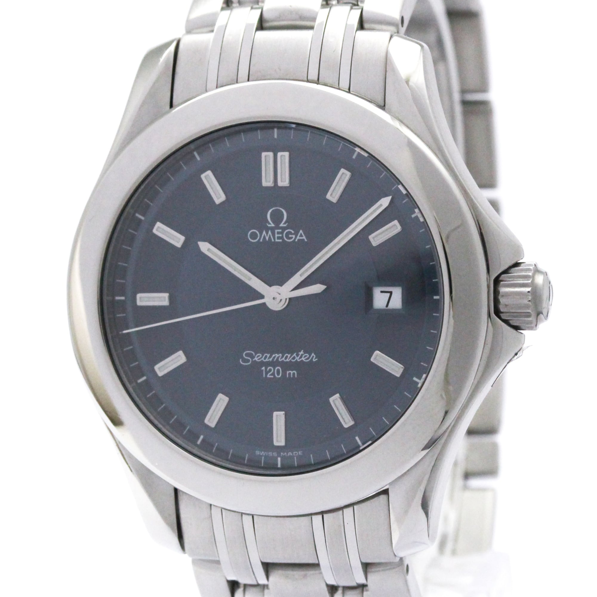 2000_b8db0c0b-cc19-4427-8d91-95a4e607aa2f.jpg OMEGA Seamaster 120M Steel Quartz Mens Watch 2511.82 - Image 1