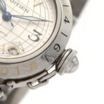 Cartier Pasha C GMT 35mm Silver - Image 3