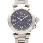 Cartier Pasha C Grande Date 35mm Blue