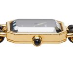 Chanel PremiÃ¨re L H0001 Quartz Black Dial Plated Leather Onyx Wo CHANEL - Image 3