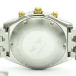 BREITLING Chronomat 18K Gold Steel Automatic Mens B13047 - Image 7