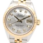 Rolex Datejust 10P Diamond 28mm White shell - Image 3