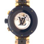Louis Vuitton Tambour Chrono Damier Cobalt V Rainbow PVDxPG LIMITED QA129 SSxPG Automatic - Image 5