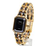 Chanel PremiÃ¨re L H0001 Quartz Black Dial Plated Leather Onyx Wo CHANEL - Image 2