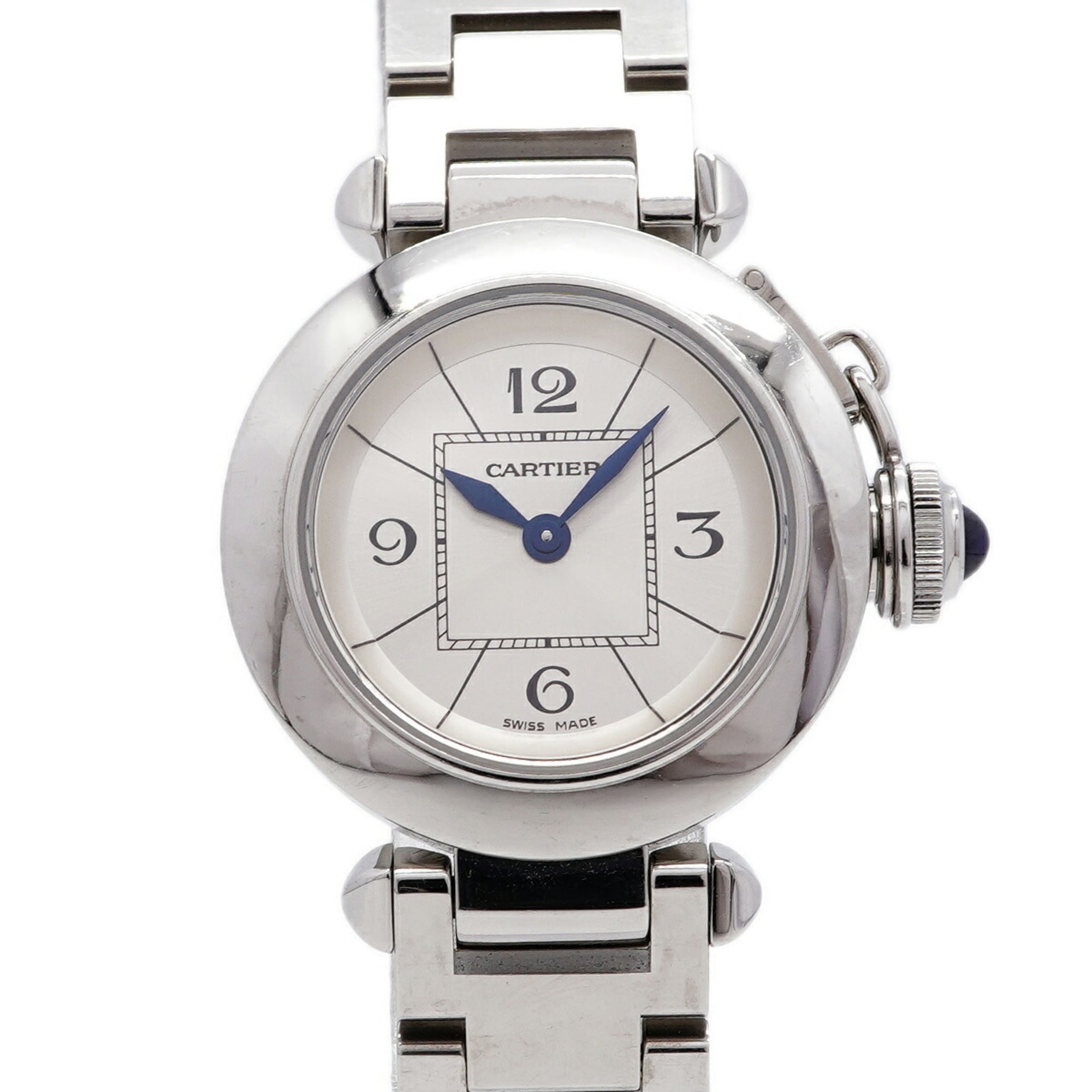 2000_e31ecc74-8238-4877-95b0-9f0325e65495.jpg Cartier Miss Pasha 26mm Silver - Image 1