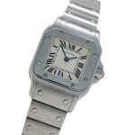 Cartier Santos Galbee SM 24mm Ivory