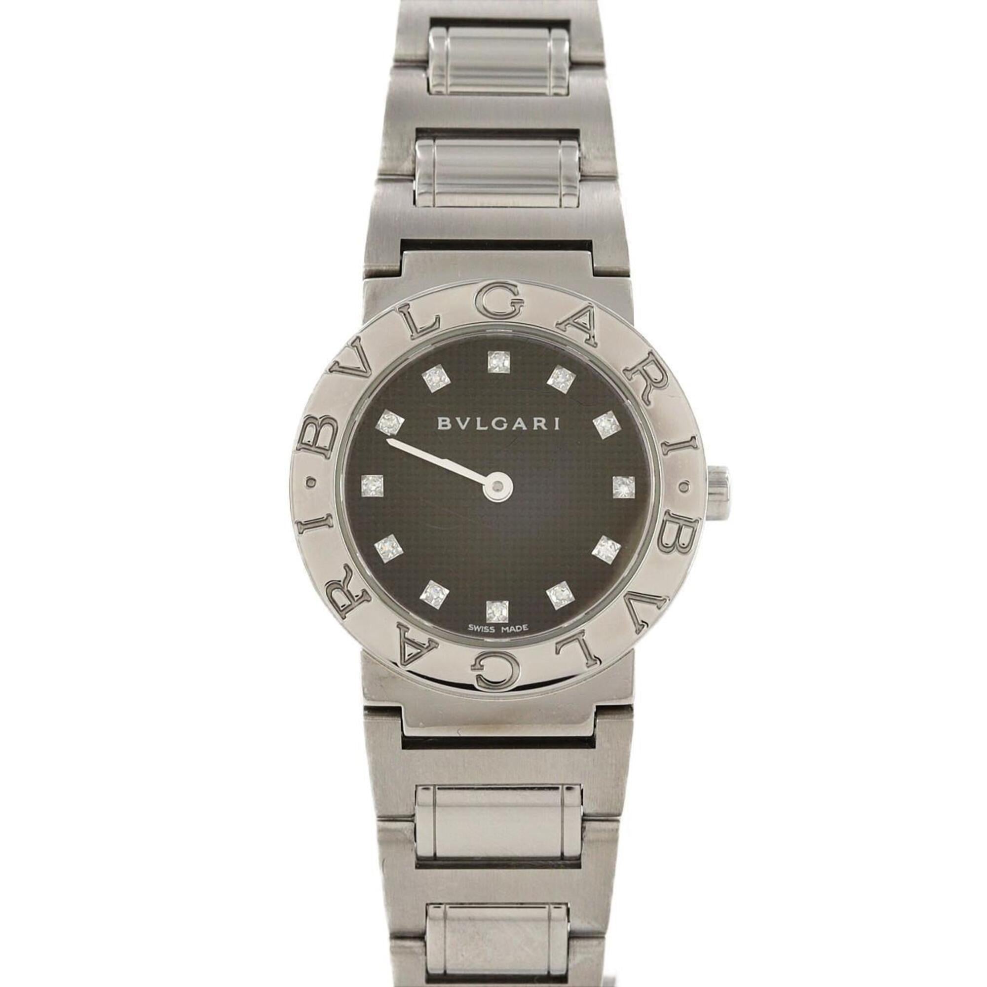 2000_f034a5f0-b9db-43e5-98b9-cbd99831b318.jpg Bulgari 12P BBL26S BB26BSS 12 SS Quartz - Image 1