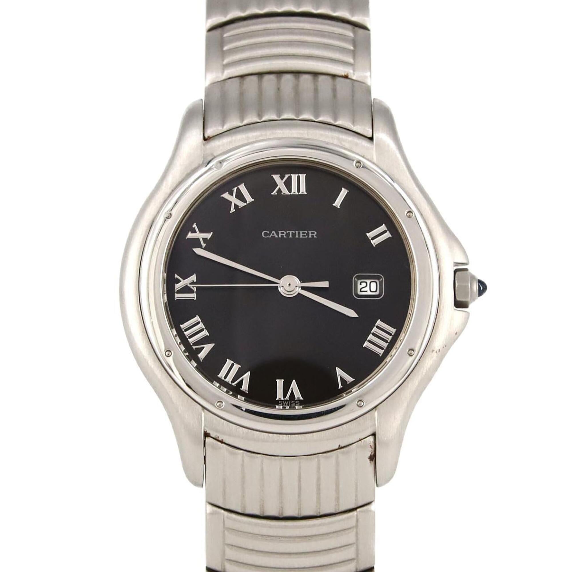 2000_f7c5985f-fbb3-4da3-a207-5486f8521cdf.jpg Cartier Panthère Cougar 32mm Black - Image 1