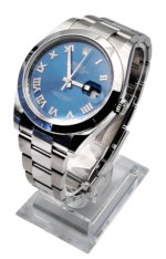 Rolex Datejust 41 Automatic Blue Roman Oyster Unworn 2022 - Image 3