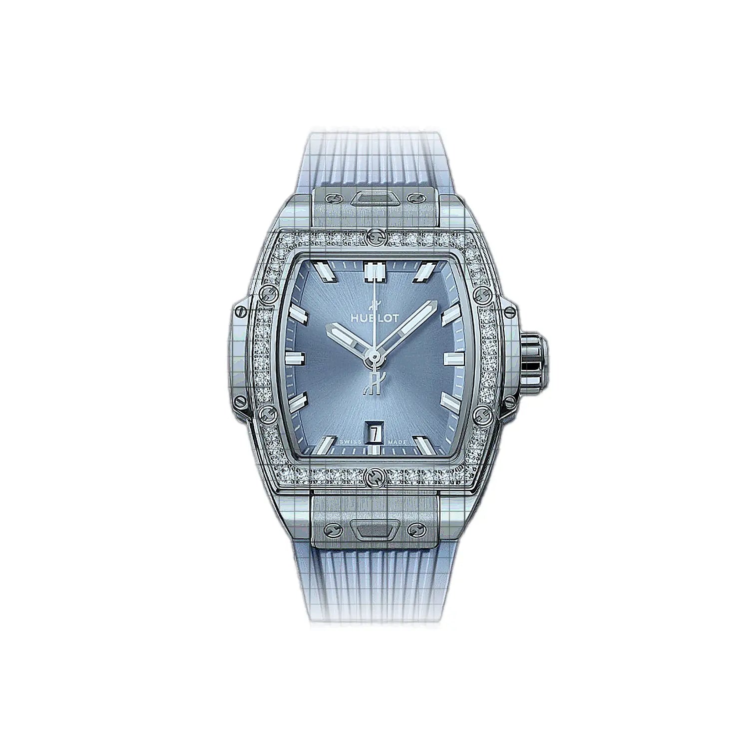 Hublot-Spirit_of_Big_Bang_Steel_Coal_Blue_Diamonds_32_mm-682SX717BRX1204-53571-AP-1_5860facb-bde8-49a0-a4cf-39c38008cf19.jpg Hublot Spirit of Big Bang Steel Coal Blue Diamonds 32 mm 32mm Blue - Image 1