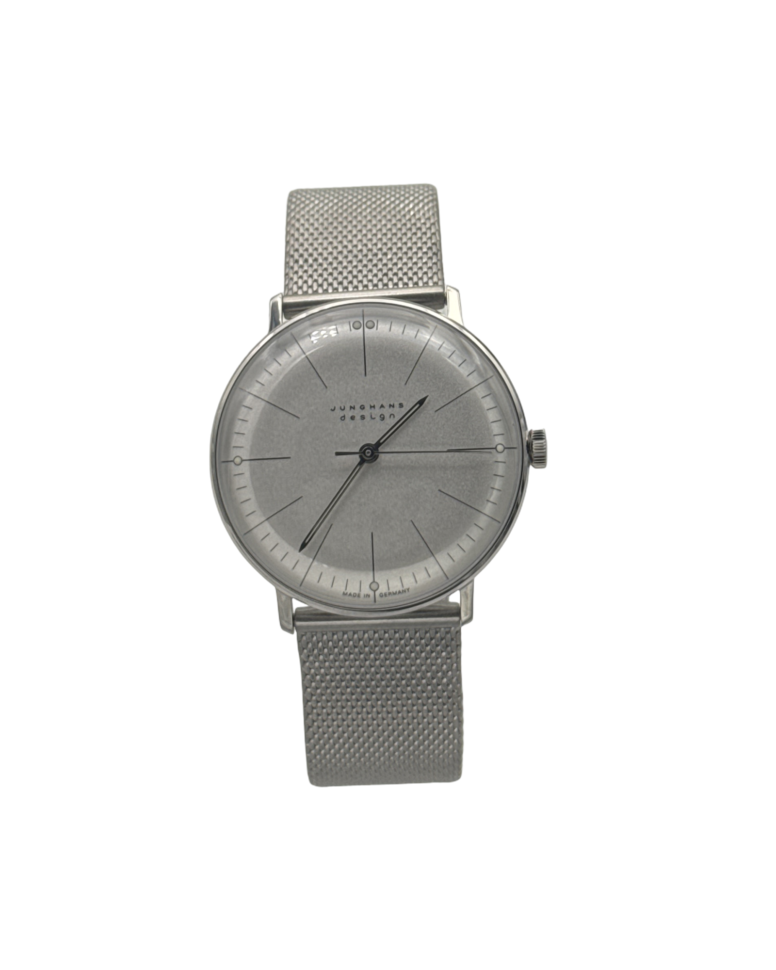 Junghans-Maxbill-27300446-35433-RP-1.png Junghans Max Bill Manual Winding Silver 34mm - Image 1