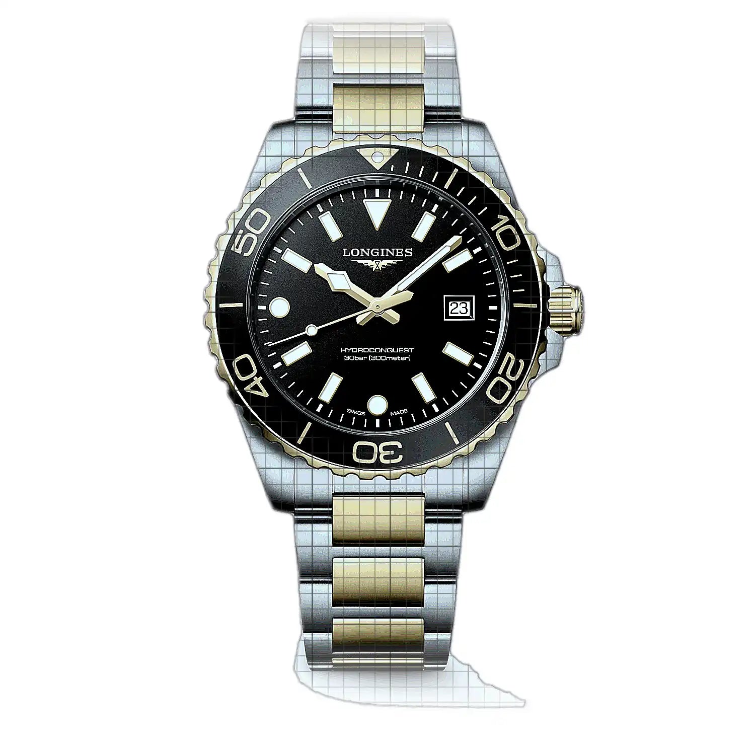 Longines-Hydroconquest-L37693567-57337-AP-1_66bc8a70-0433-4eaa-9e66-49e1669e0b8e.jpg Longines HydroConquest Black - Image 1