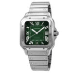 Cartier Santos Automatic Green 40 x 47mm - Image 2
