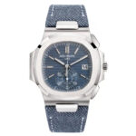 Patek Philippe Nautilus Automatic Opaline blue-gray 40.5mm - Image 2