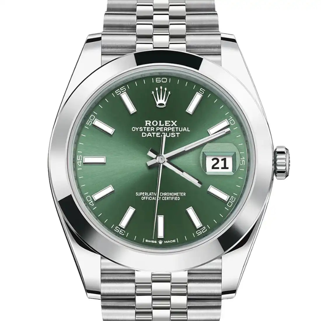 rolex-datejust-126300-0020-49743-1.jpg Rolex Datejust Automatic Green 41mm - Image 1