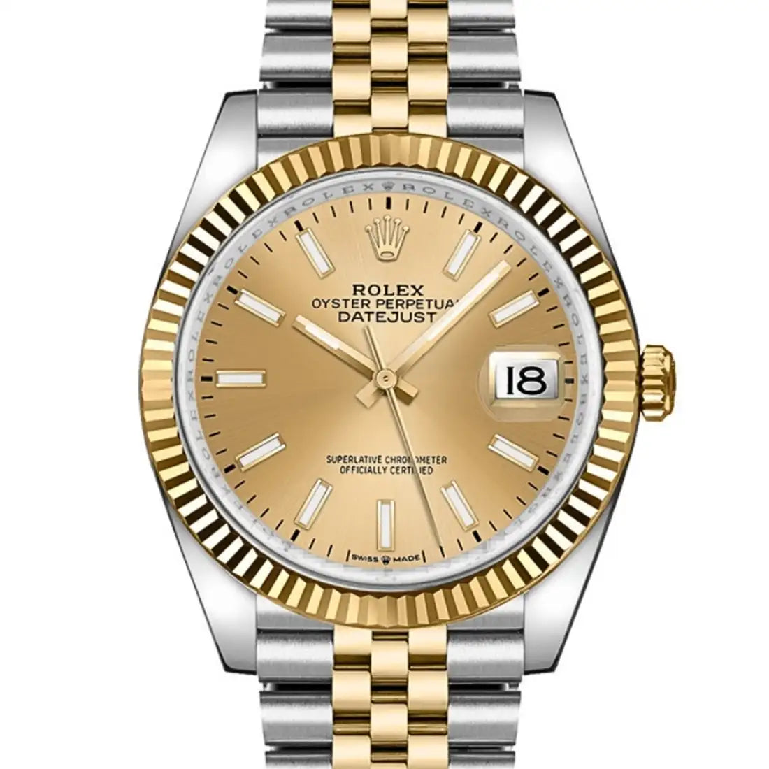 rolex-rolexdatejust-126233-0015-49894-1.jpg Rolex Datejust 36 Automatic Champagne - Image 1